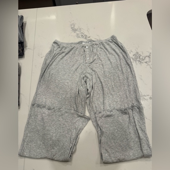 Target Light Gray Women's Pajama Bottoms - Picture 1 of 2